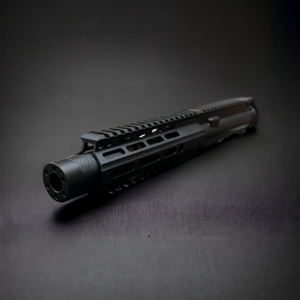 AR-15 7.62x39 7.5" Krinkov style slim nitride pistol upper assembly / Mlok